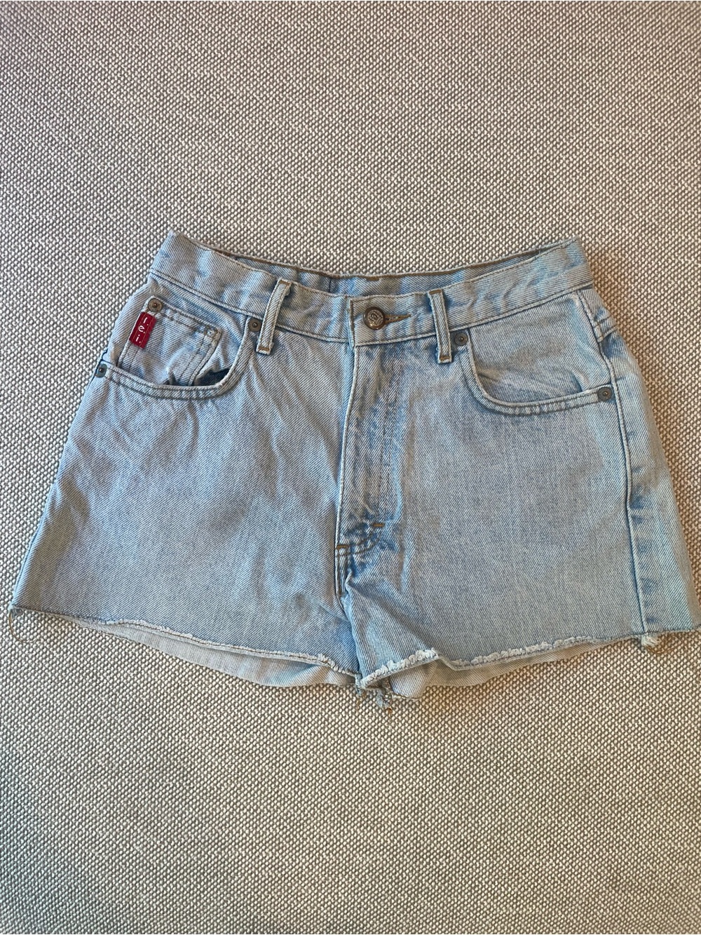 lei Light Wash Denim Jean Shorts